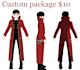 create a high quality 3d anime character