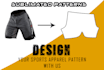 make cut and sew and sublimation patterns of sportswear