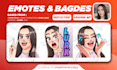 create custom twitch emotes, badges, sub badges design