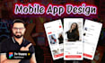 design UI UX for mobile app, website and dashboard design