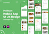 do interactive mobile app UI UX design using adobe xd and figma
