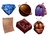 draw icons and items for your video game, app or tcg