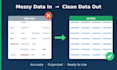 do excel data entry, copy paste and web research accurately