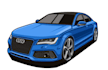 draw an awesome vector art of your car
