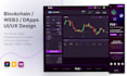 design web and mobile app blockchain, web3, dapps web design