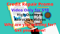 create 5 credit repair promotional videos