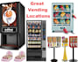 telemarket and cold call to locate atm machine, claw machine, vending machines