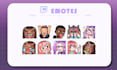 create custom twitch and youtube emotes or badges