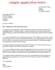 make resume, cover letter, job application
