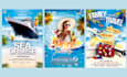 summer, spring, beach, cruise, BBQ, travel, picnic, pool party or cocktail flyer