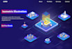 design amazing 3d isometric illustration for you