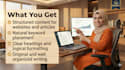 write SEO blog posts and website content