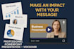 provide voice over powerpoint, google slides, and canva presentation in 24 hours