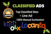 do 60 high quality classified ad posting in USA