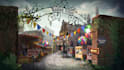 paint dramatic background illustration