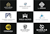 create modern minimalist unique luxury logo design