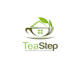 design modern teastep logo