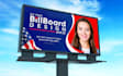 design political campaign and yard sign