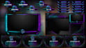 design animated twitch overlay