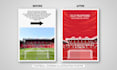 create a stadium illustration poster for your favorite team