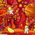 make psychedelic digital doodle art in my style