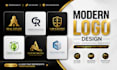 design a modern minimalist business logo for your brand