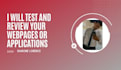 test websites and applications