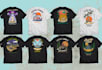 create unique clothing design tshirt design