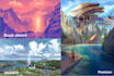 do beautiful background illustration