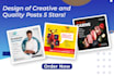design pack of posts, stories and carousels for social media