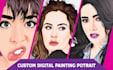 do a fantastic digital portraits