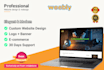 do weebly website design and redesign with SEO