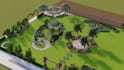 design garden and park using realtime landscape architect