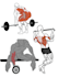 draw flat yoga pose illustration