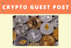 do crypto guest post on dr 70 website with dofollow link