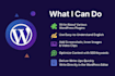 write tutorials and documentation on wordpress themes and plugins