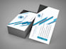 design a elegant business cards letter heads and envelopes