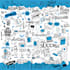 design home, office wall art, doodles, and decals