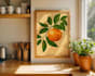 do a poster design and printable wall art for your online business etsy