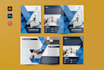 design custom bifold trifold brochure design