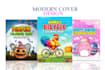 design custom coloring book cover or interior for amazon kdp