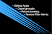 edit and clean your audio podcast