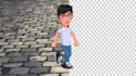 remove background from video, rotoscoping
