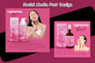 design creative social media posts, instagram post, fb ads
