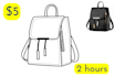 create minimalist vector line art drawings