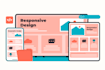 app landing page, functional custom responsive website