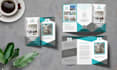 design awesome two sided trifold brochure for your business