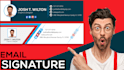 design clickable html email signature