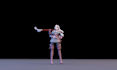 do 3d character animation and 3d character modeling and rigging