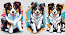 draw your dog and cat into cartoon portrait